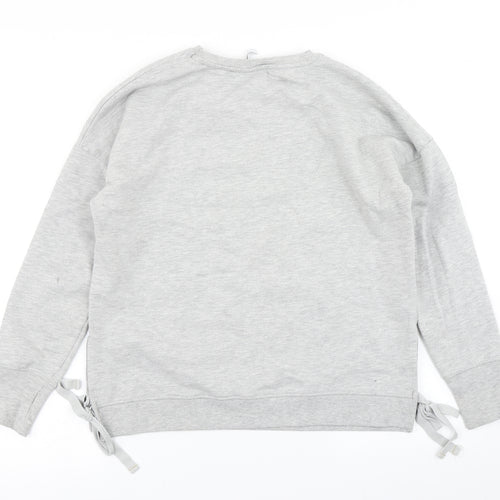 Souluxe Womens Grey   Pullover Sweatshirt Size M