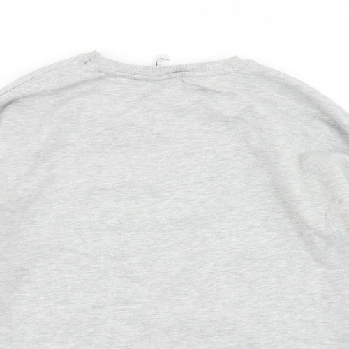 Souluxe Womens Grey   Pullover Sweatshirt Size M