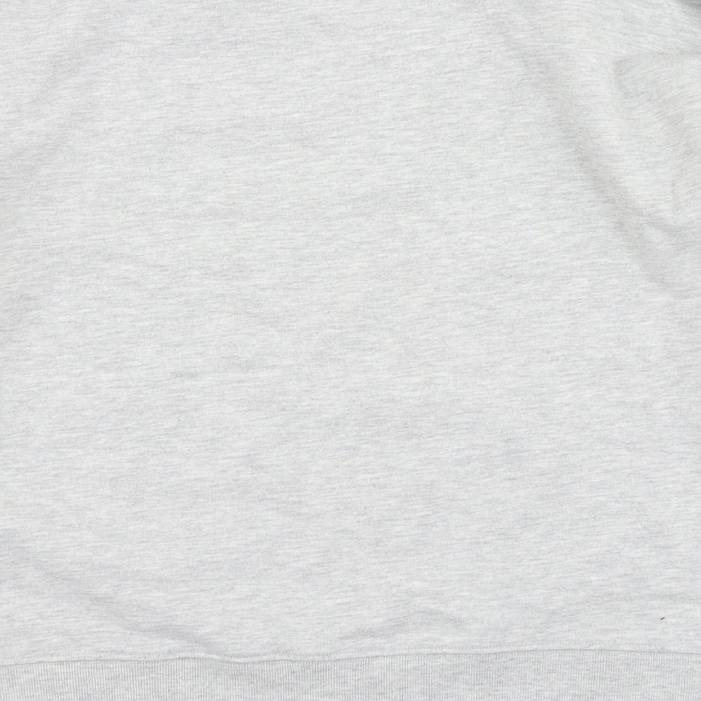 Souluxe Womens Grey   Pullover Sweatshirt Size M
