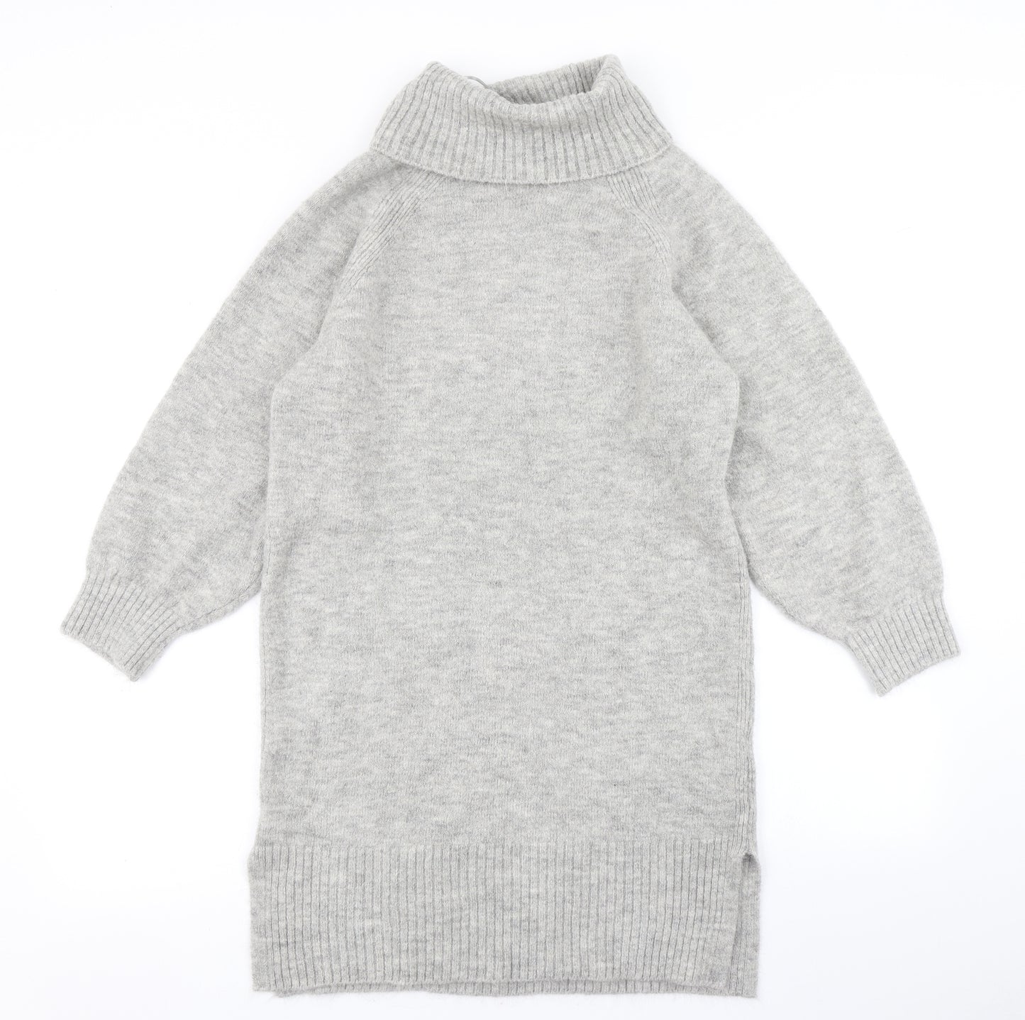 F&F Womens Grey   Jumper Dress  Size 10