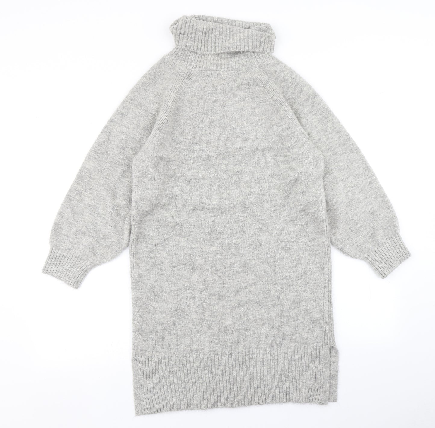 F&F Womens Grey   Jumper Dress  Size 10