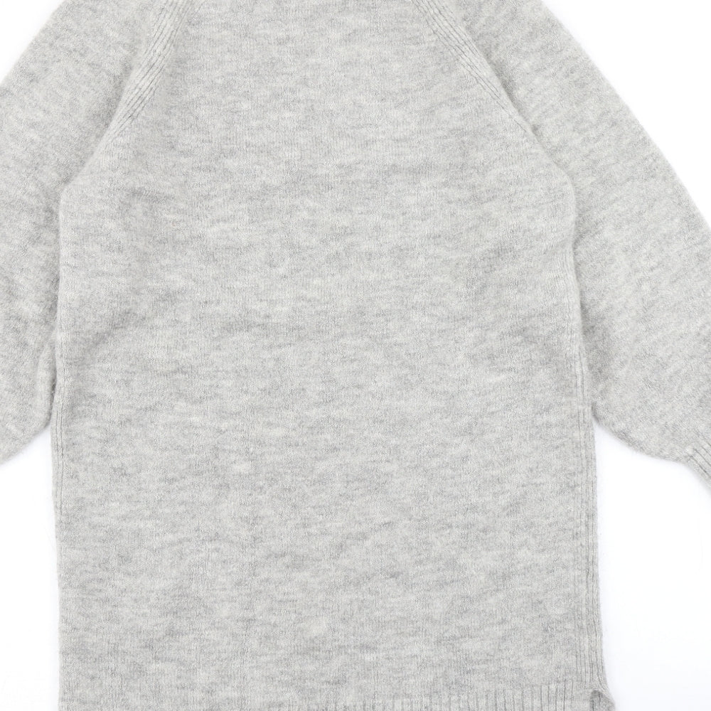 F&F Womens Grey   Jumper Dress  Size 10