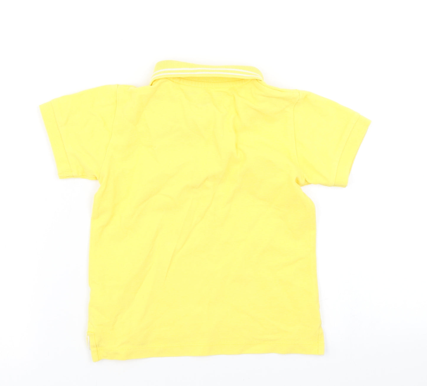 NEXT Boys Yellow   Basic Polo Size 2-3 Years