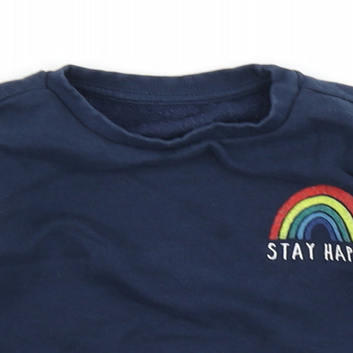 Matalan Boys Blue   Pullover T-Shirt Size 12-18 Months