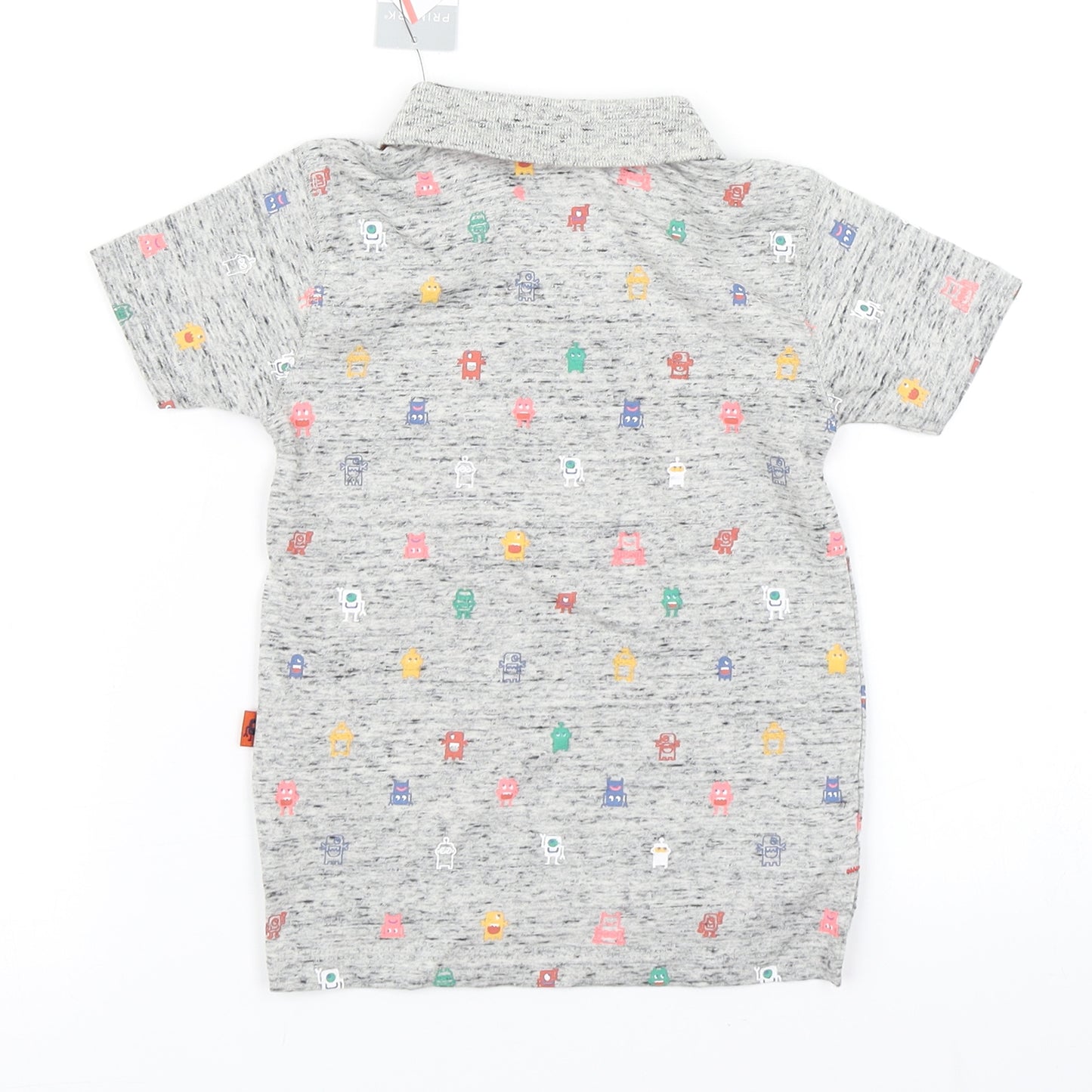 Primark Boys Grey   Basic Polo Size 12-18 Months  - Stacey Solomon