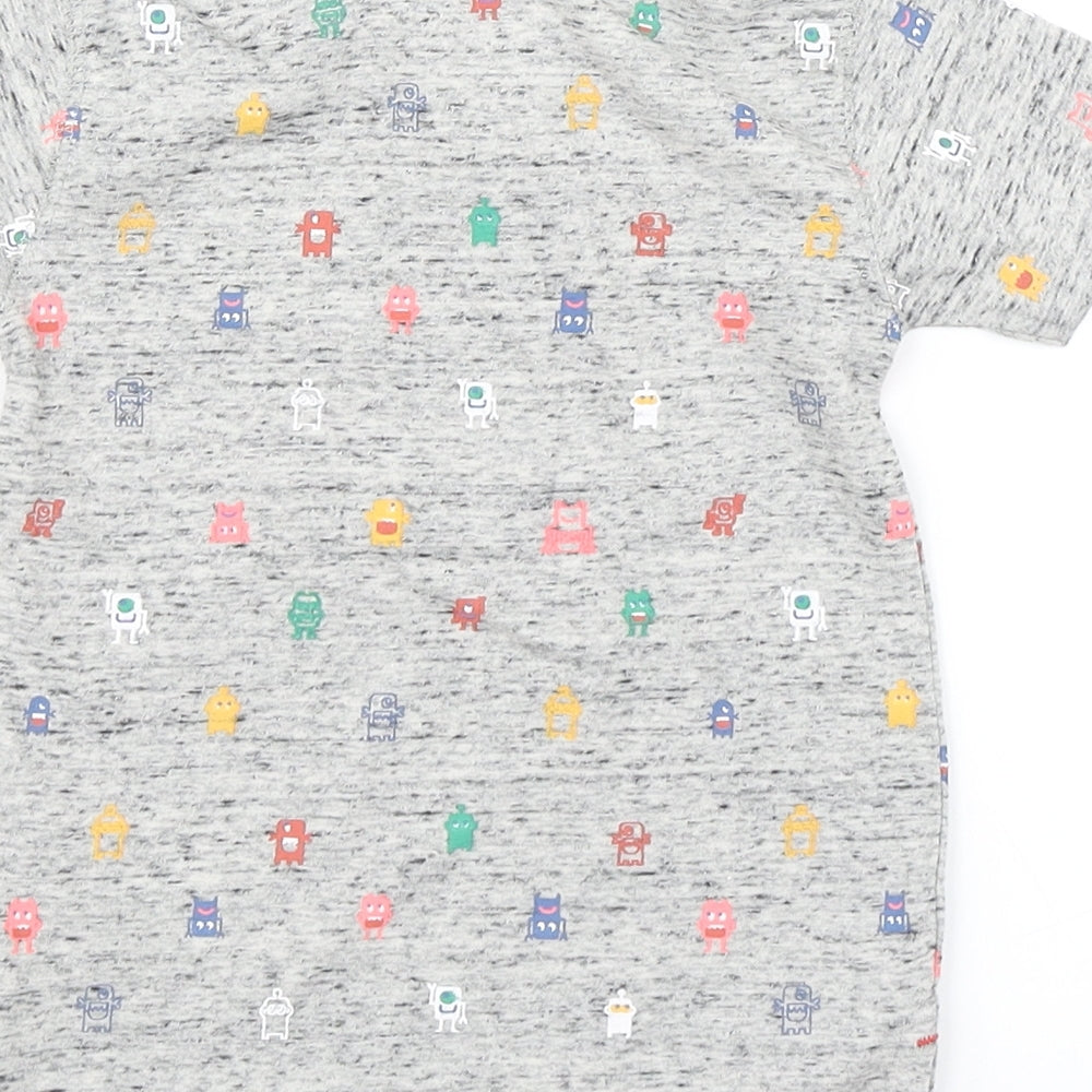 Primark Boys Grey   Basic Polo Size 12-18 Months  - Stacey Solomon