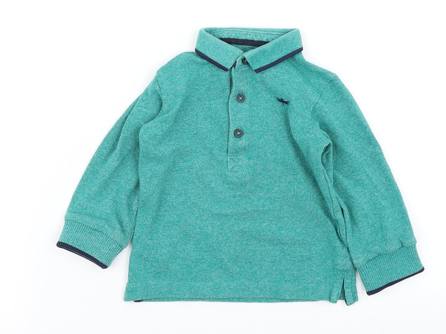 Matalan Boys Green   Basic Polo Size 12-18 Months