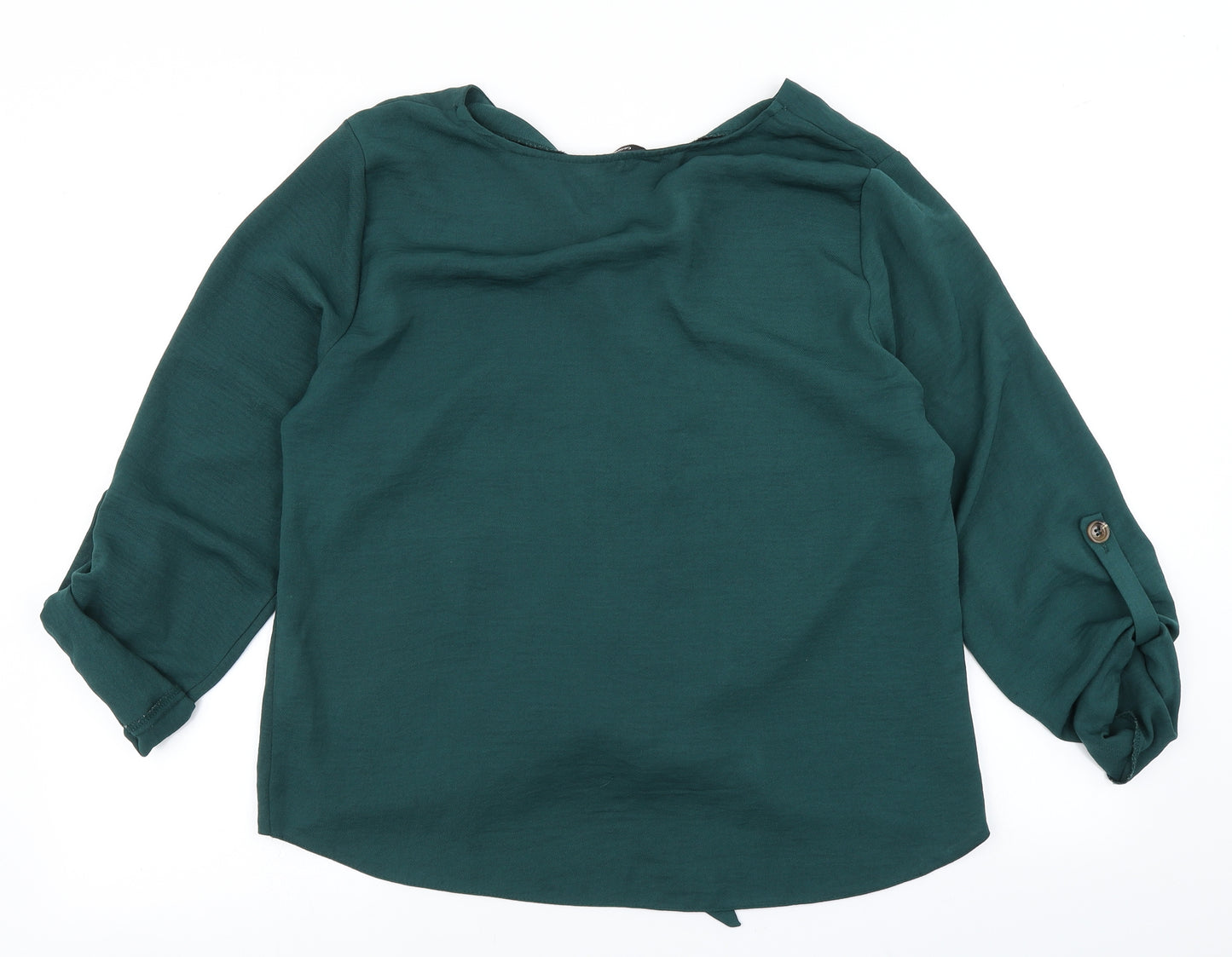 George Womens Green   Basic Blouse Size 16