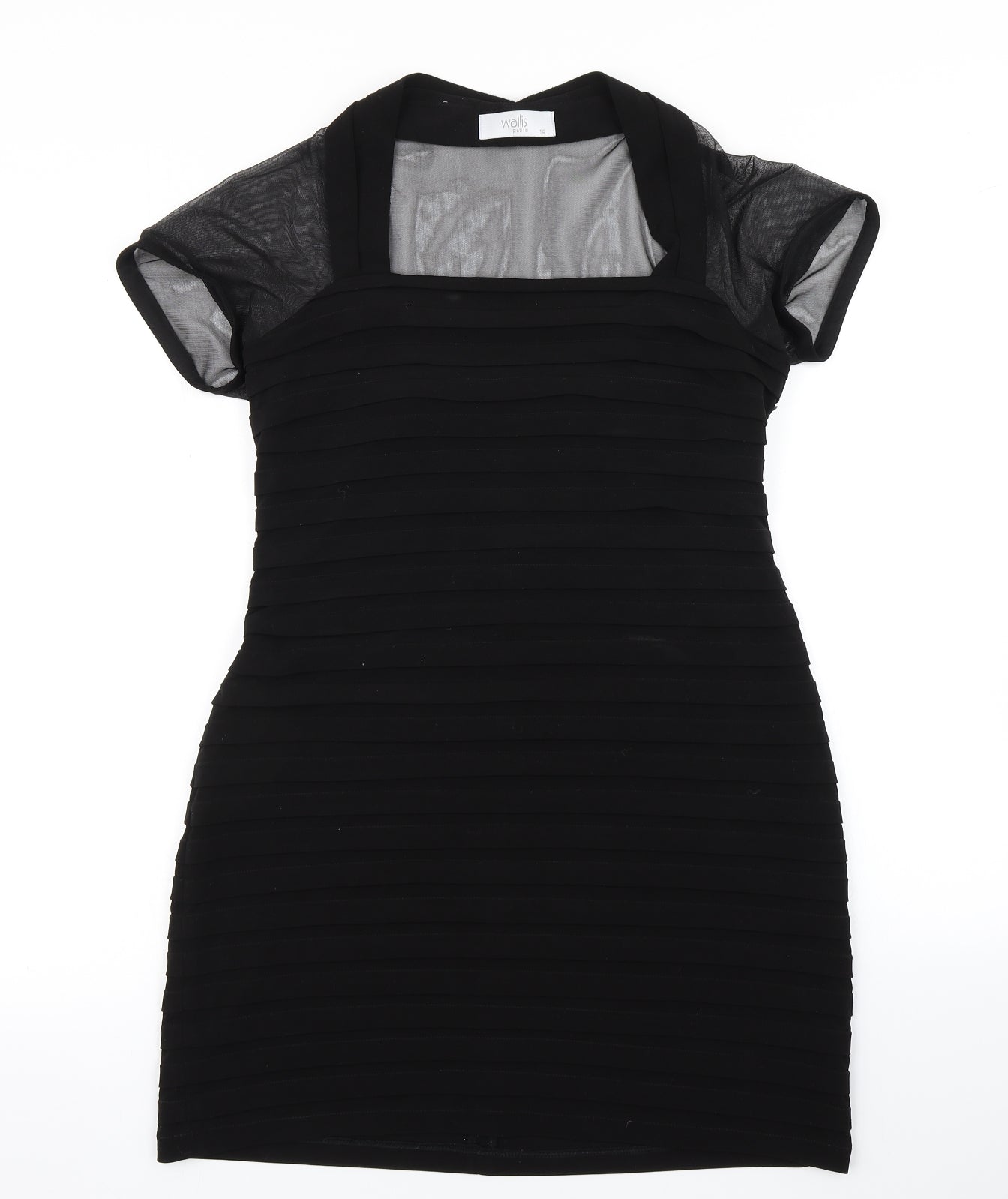 Wallis Womens Black   Bodycon  Size 14