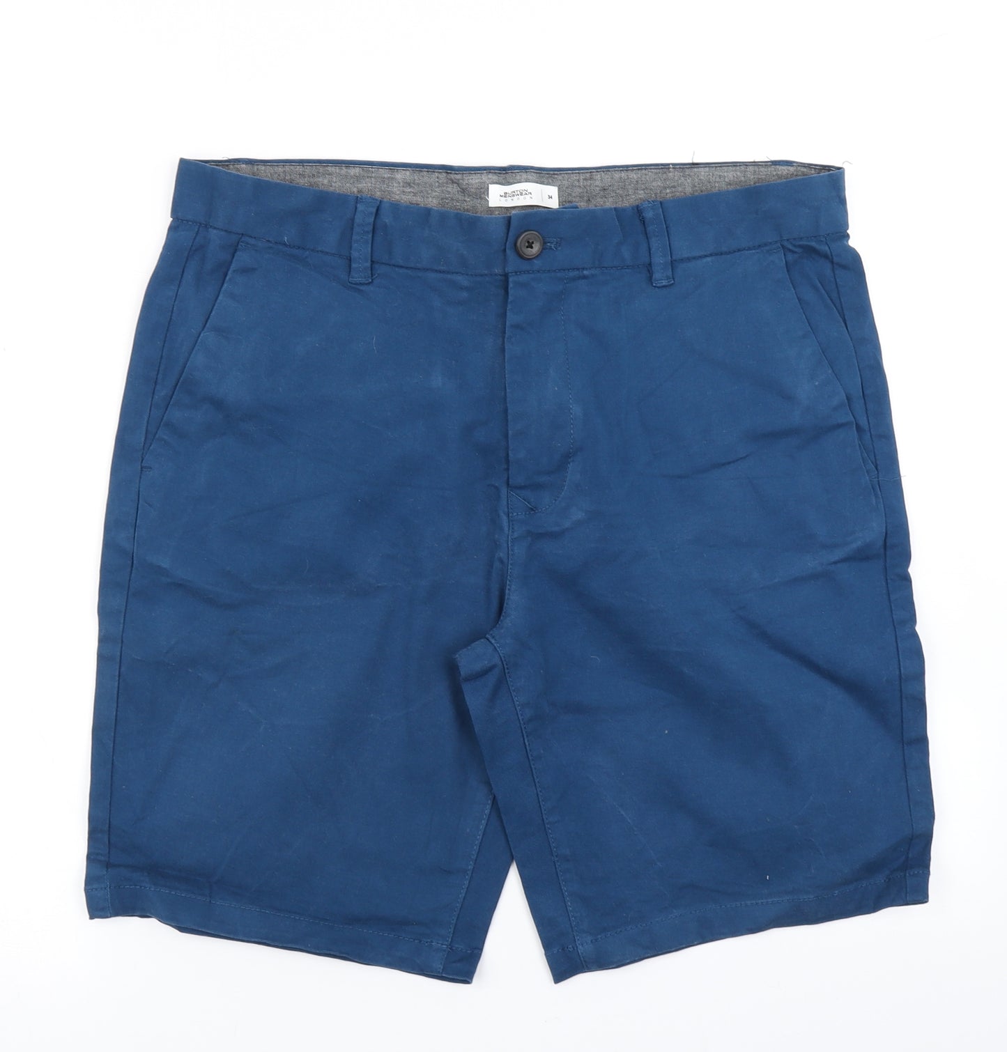 Burton Mens Blue   Chino Shorts Size 34 in