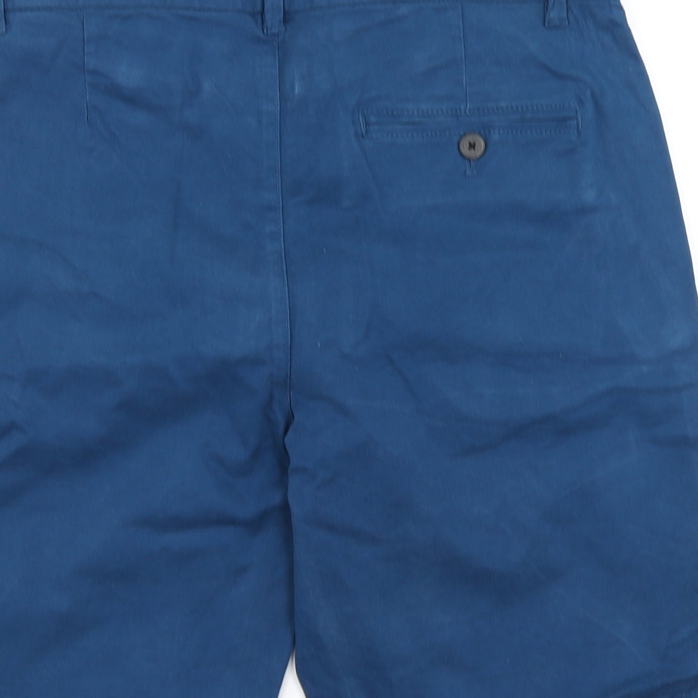Burton Mens Blue   Chino Shorts Size 34 in
