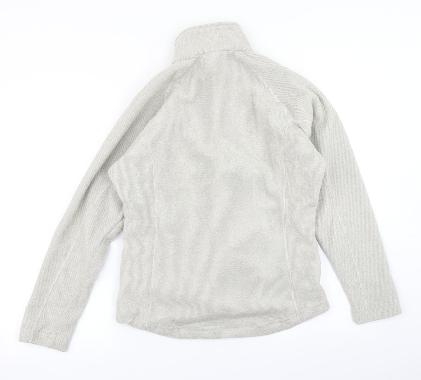 Trespass Womens Grey  Fleece Full Zip Sweatshirt Size M