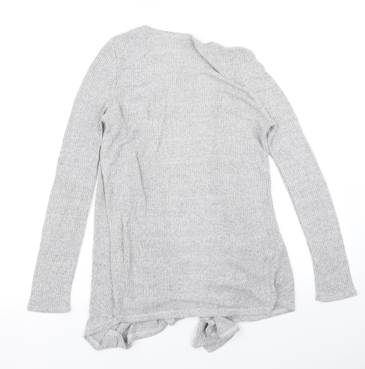 New Look Womens Grey  Knit Cardigan Jumper Size 12