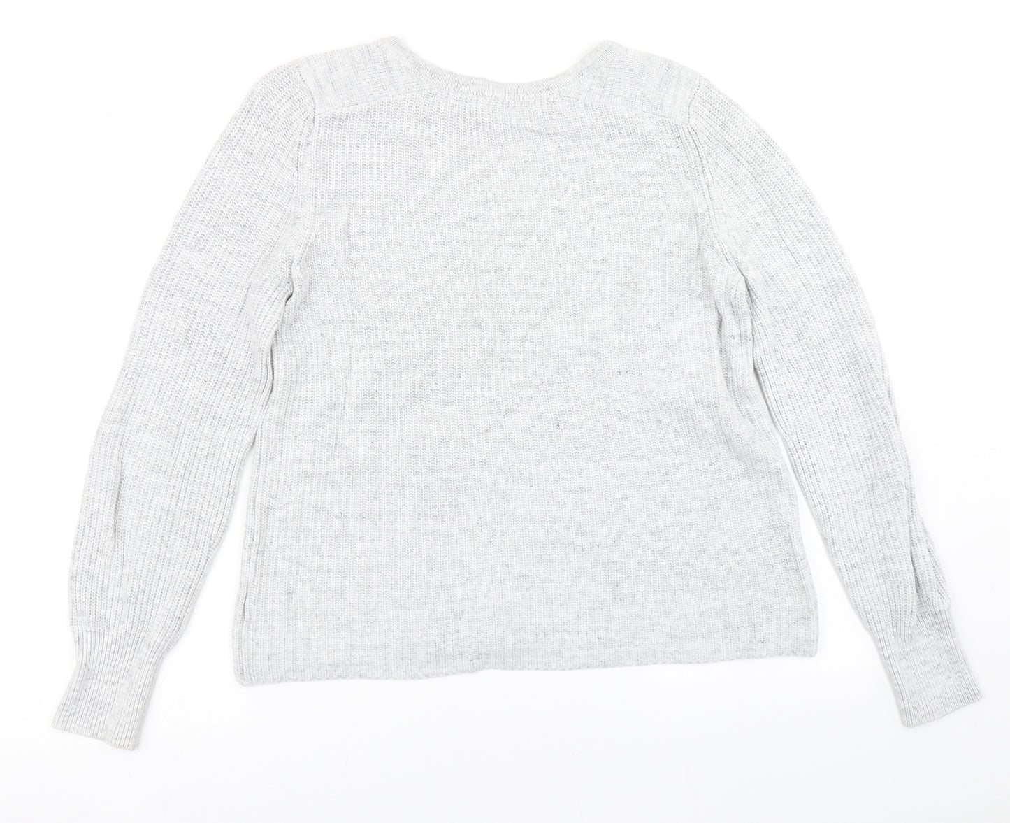 NEXT Womens Grey  Knit Pullover Jumper Size 12