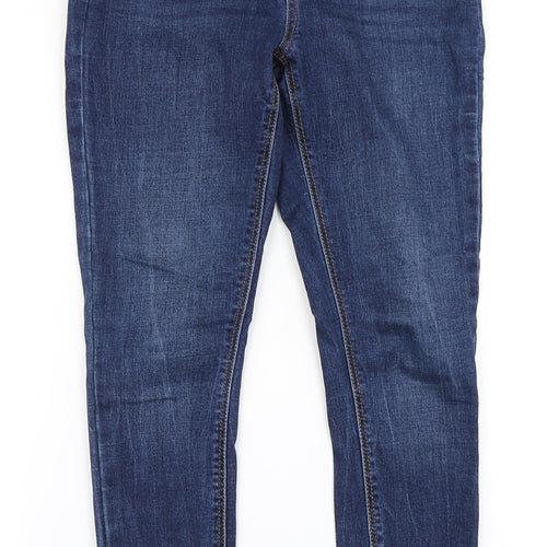 New Look Womens Blue  Denim Skinny Jeans Size 10 L28 in