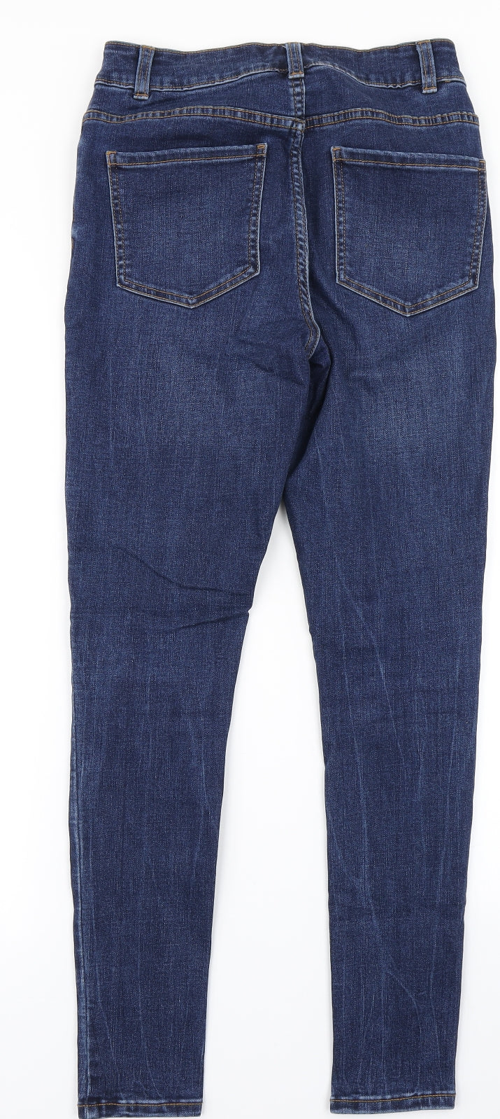 New Look Womens Blue  Denim Skinny Jeans Size 10 L28 in