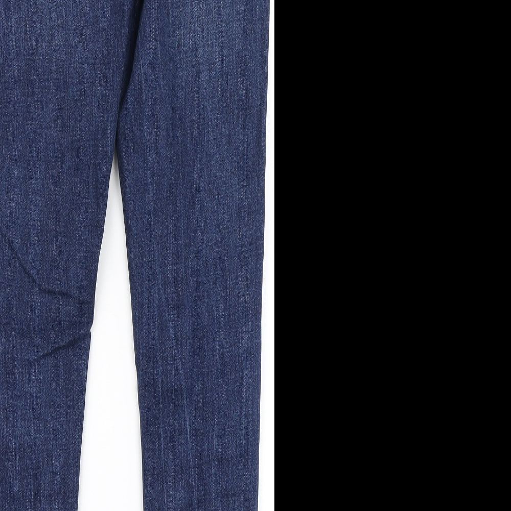 New Look Womens Blue  Denim Skinny Jeans Size 10 L28 in