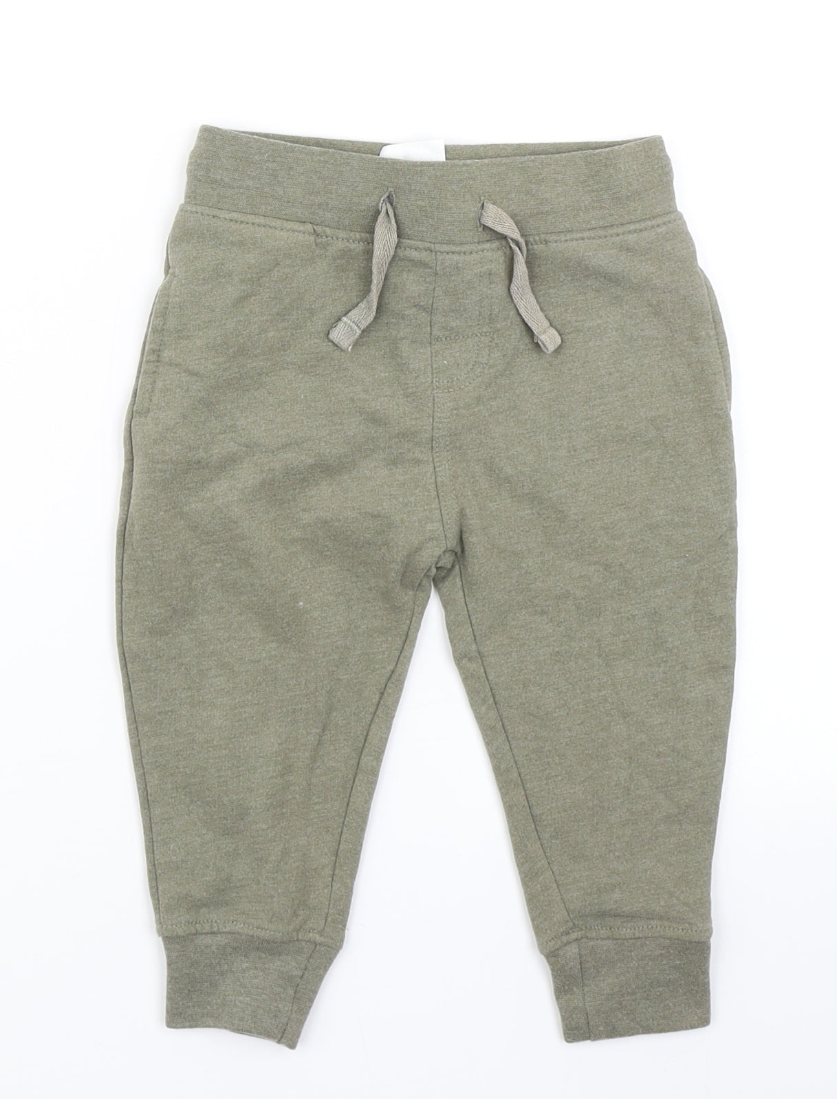 Urban Rascals Boys Green   Jogger Trousers Size 12-18 Months