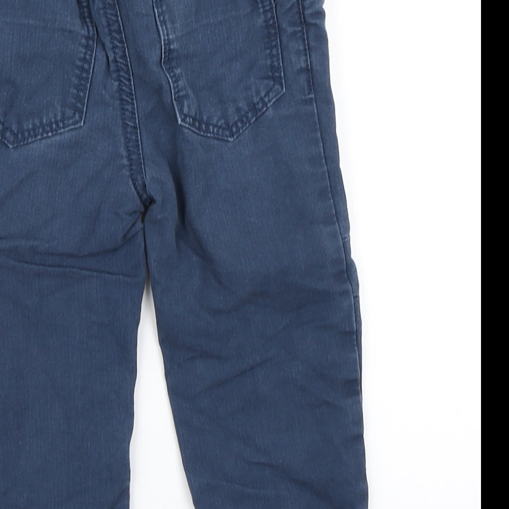 Denim Co Boys Blue   Cargo Trousers Size 18-24 Months