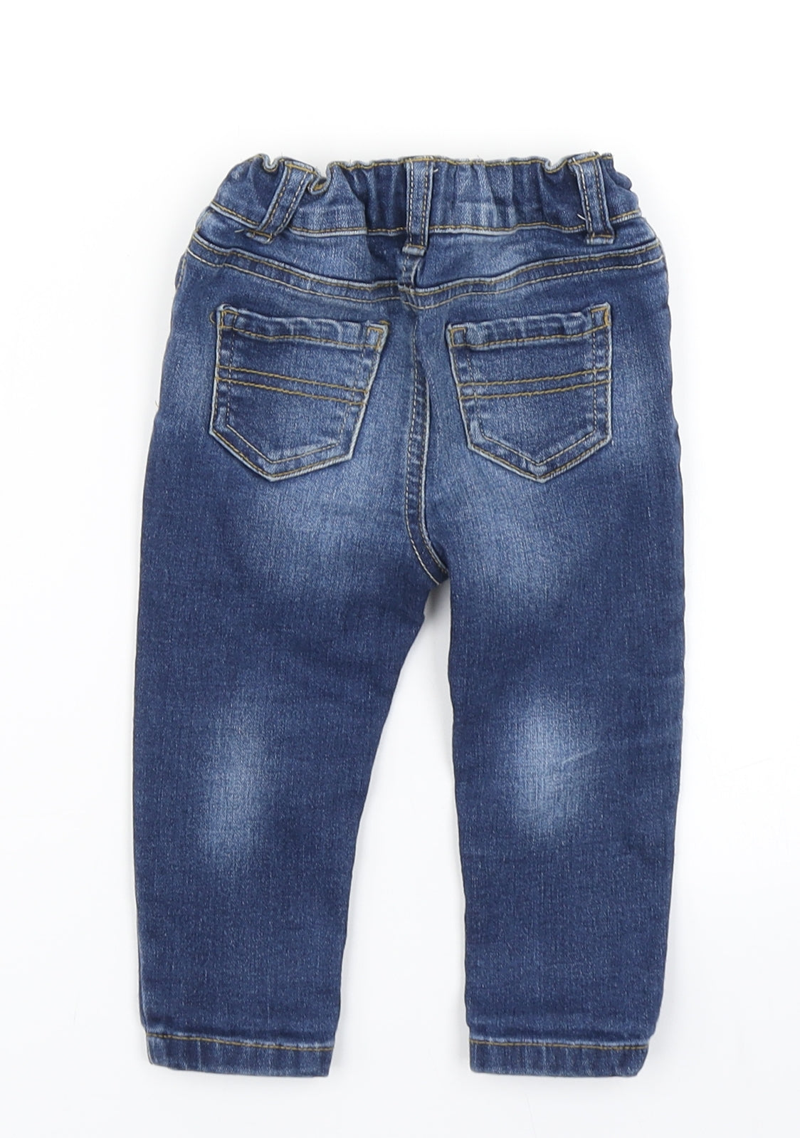 Denim Co Boys Blue  Denim Cargo Jeans Size 9-12 Months