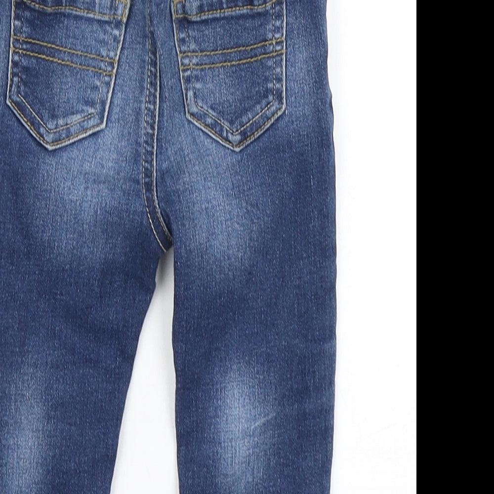 Denim Co Boys Blue  Denim Cargo Jeans Size 9-12 Months