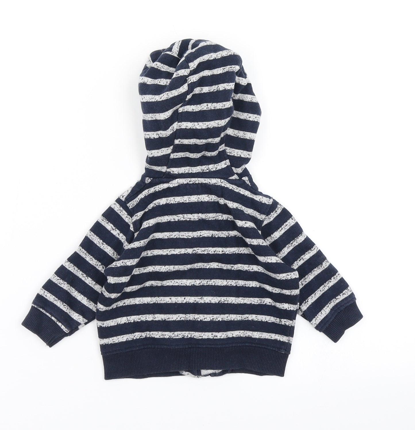 Lullaby Boys Blue Striped  Jacket  Size 0-3 Months