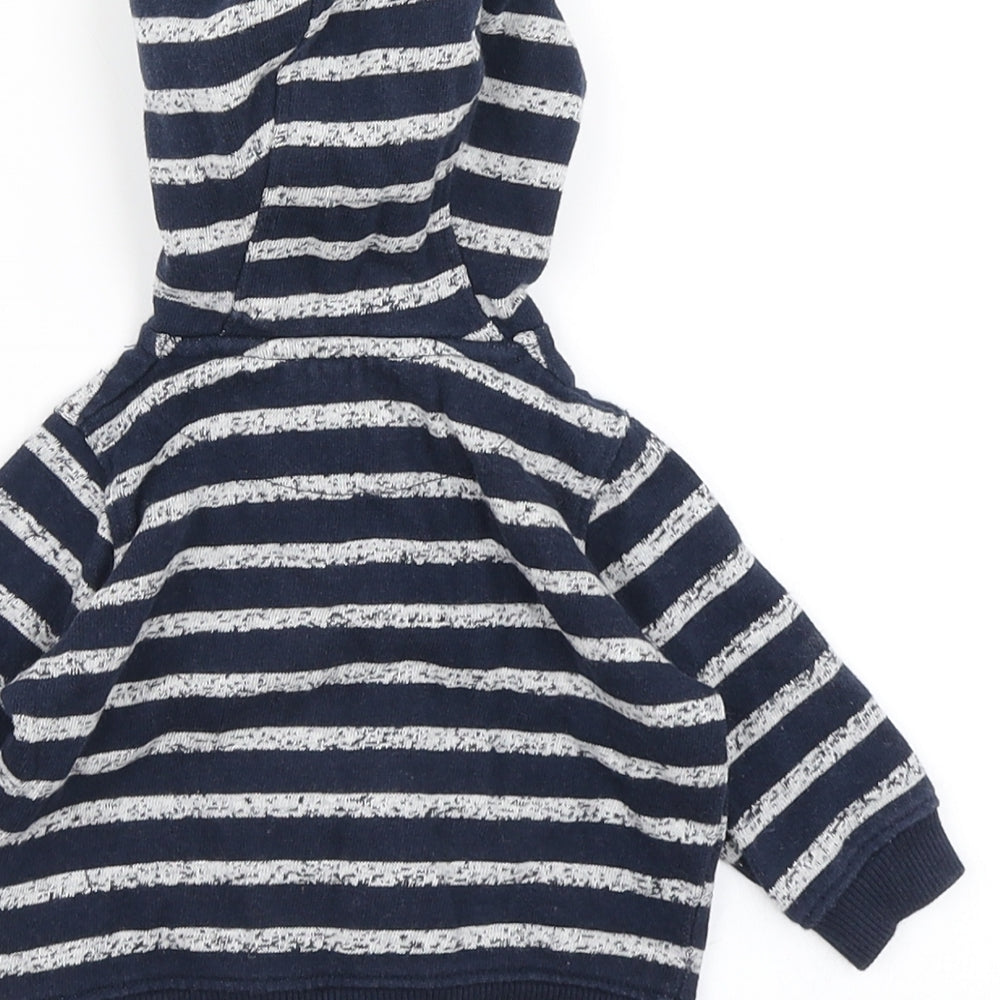 Lullaby Boys Blue Striped  Jacket  Size 0-3 Months