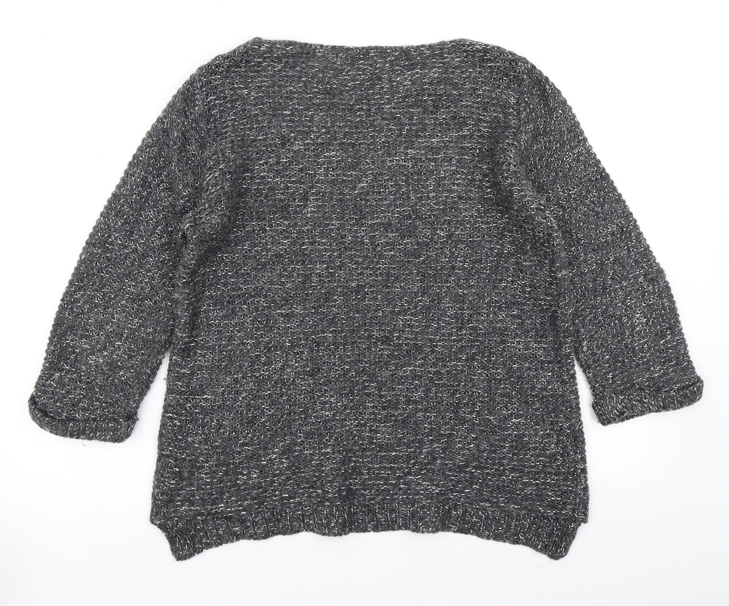 NEXT Womens Grey  Knit Pullover Jumper Size 10