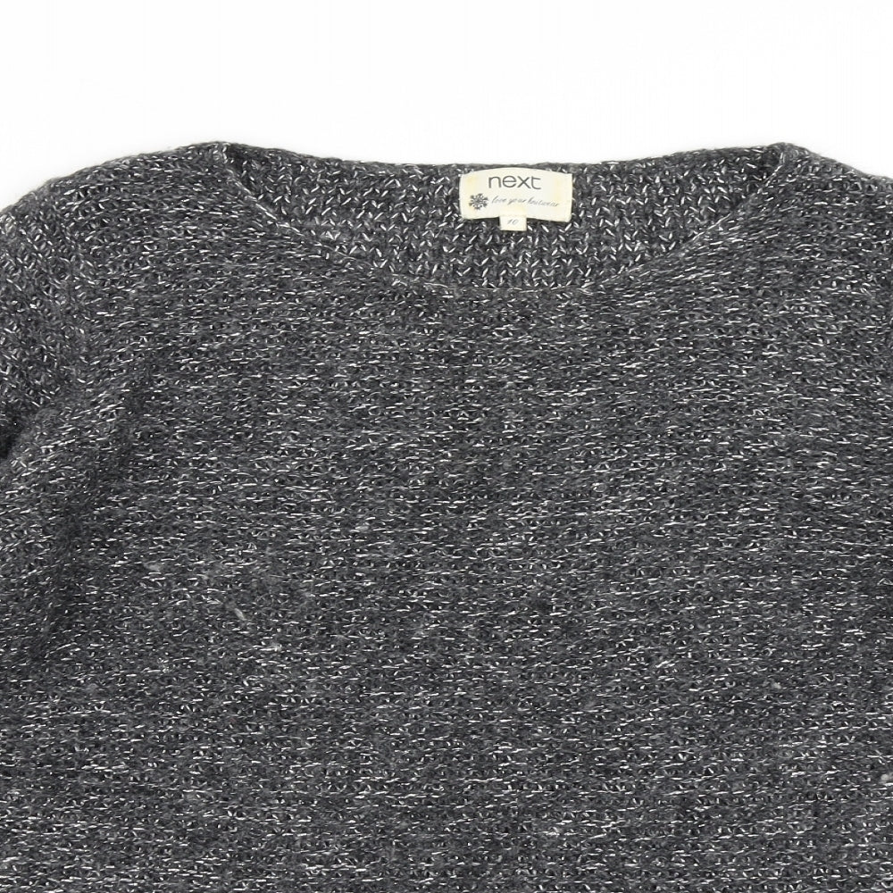 NEXT Womens Grey  Knit Pullover Jumper Size 10