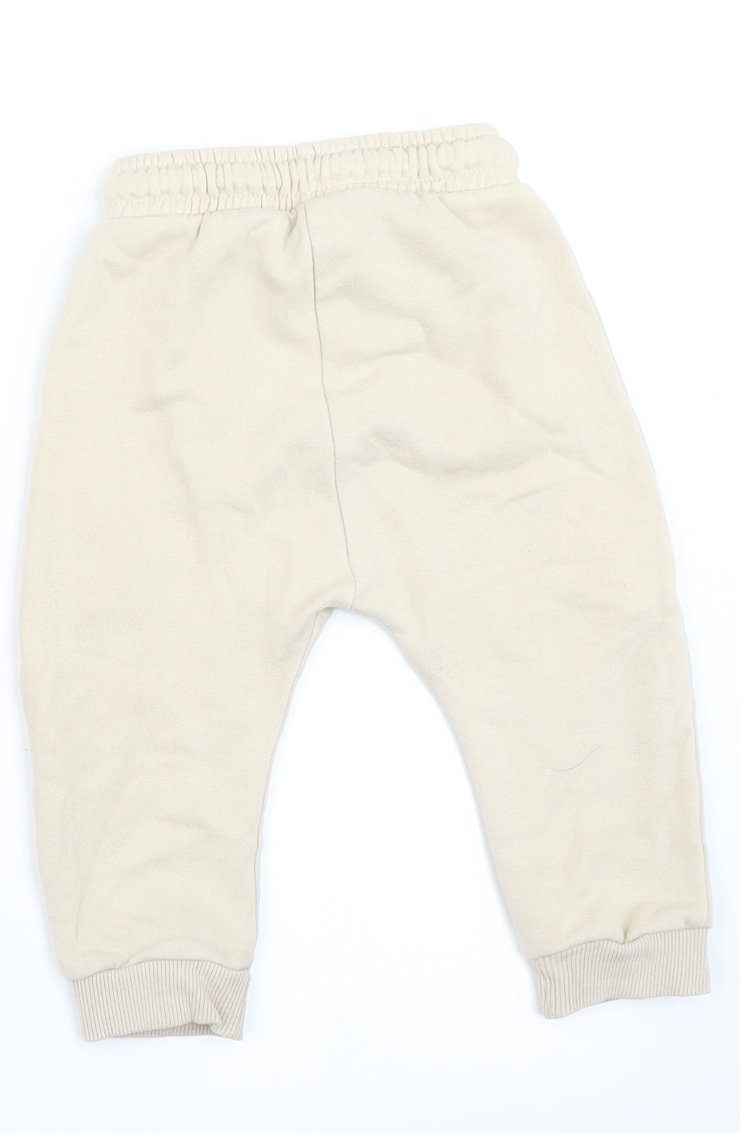 George Boys Beige   Jogger Trousers Size 18-24 Months