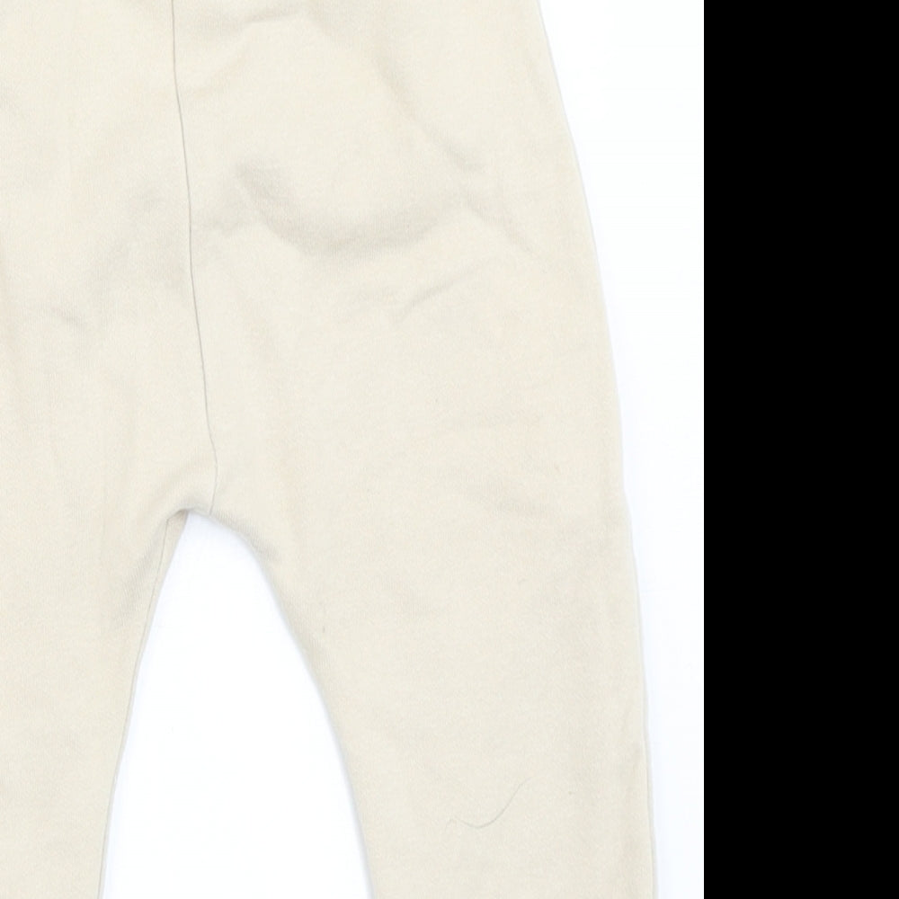 George Boys Beige   Jogger Trousers Size 18-24 Months