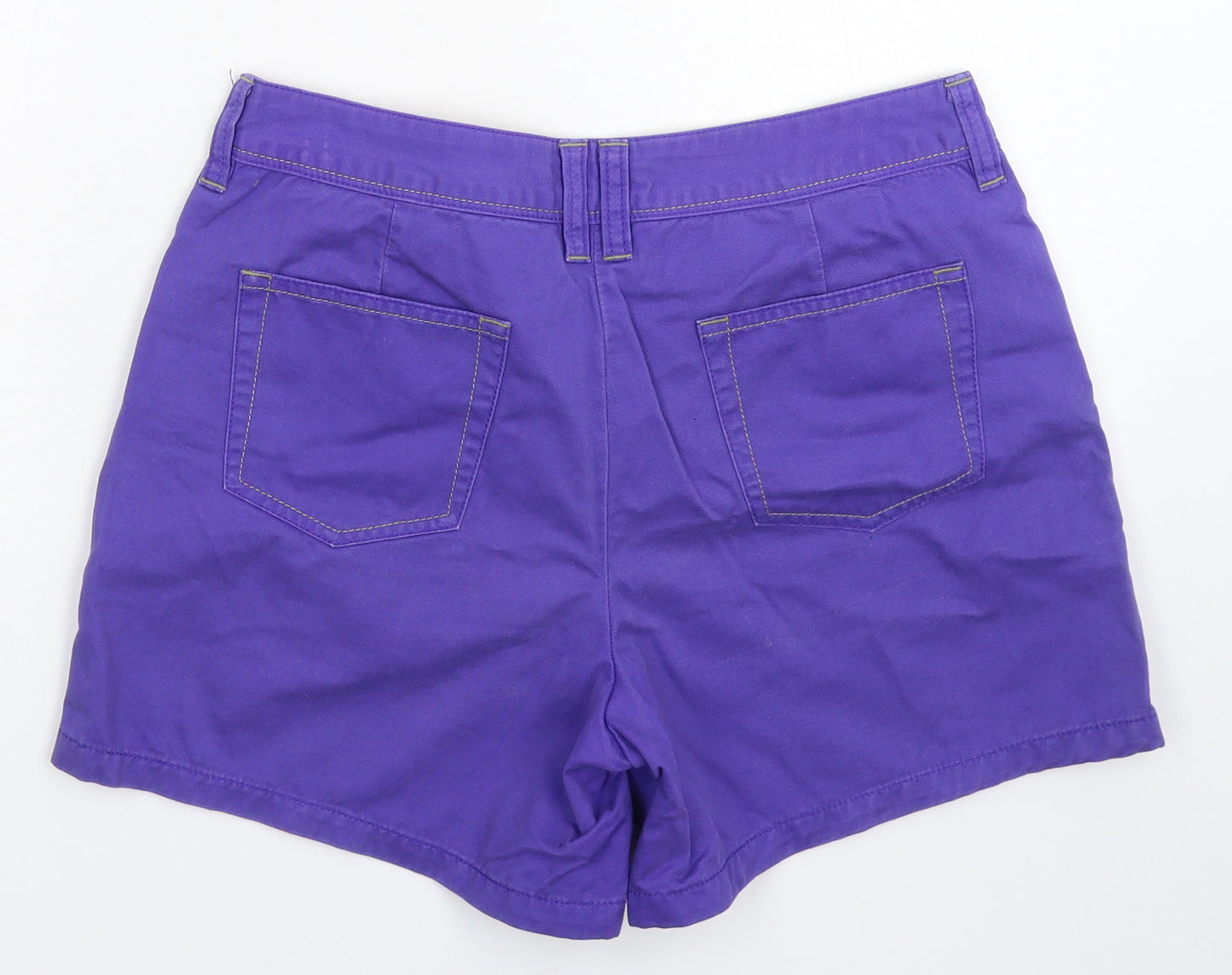 Boden Womens Purple   Chino Shorts Size 12
