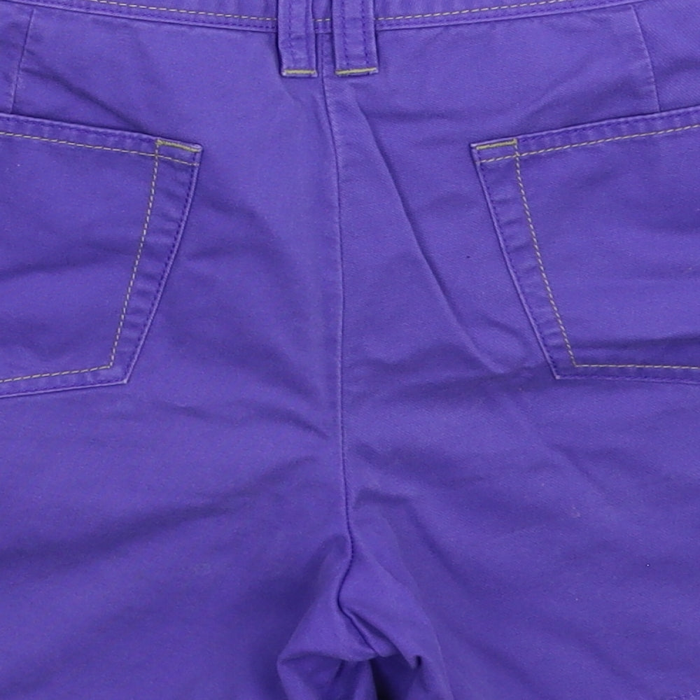 Boden Womens Purple   Chino Shorts Size 12