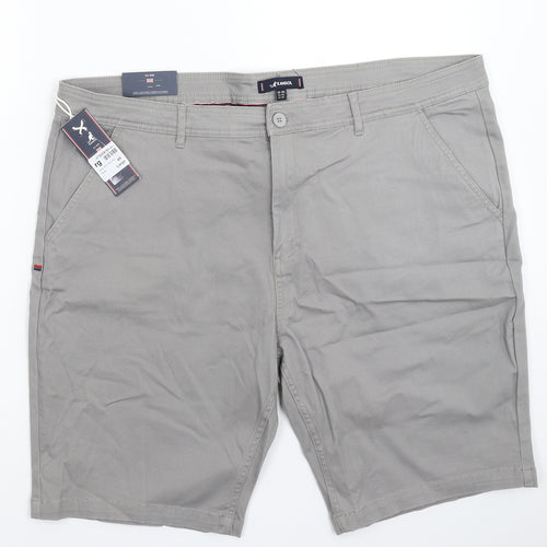 Kangol Mens Grey   Chino Shorts Size 4XL