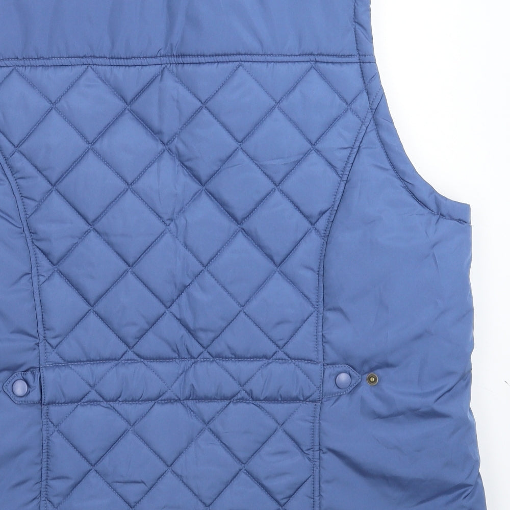 Tulchan Womens Blue   Gilet Jacket Size 20