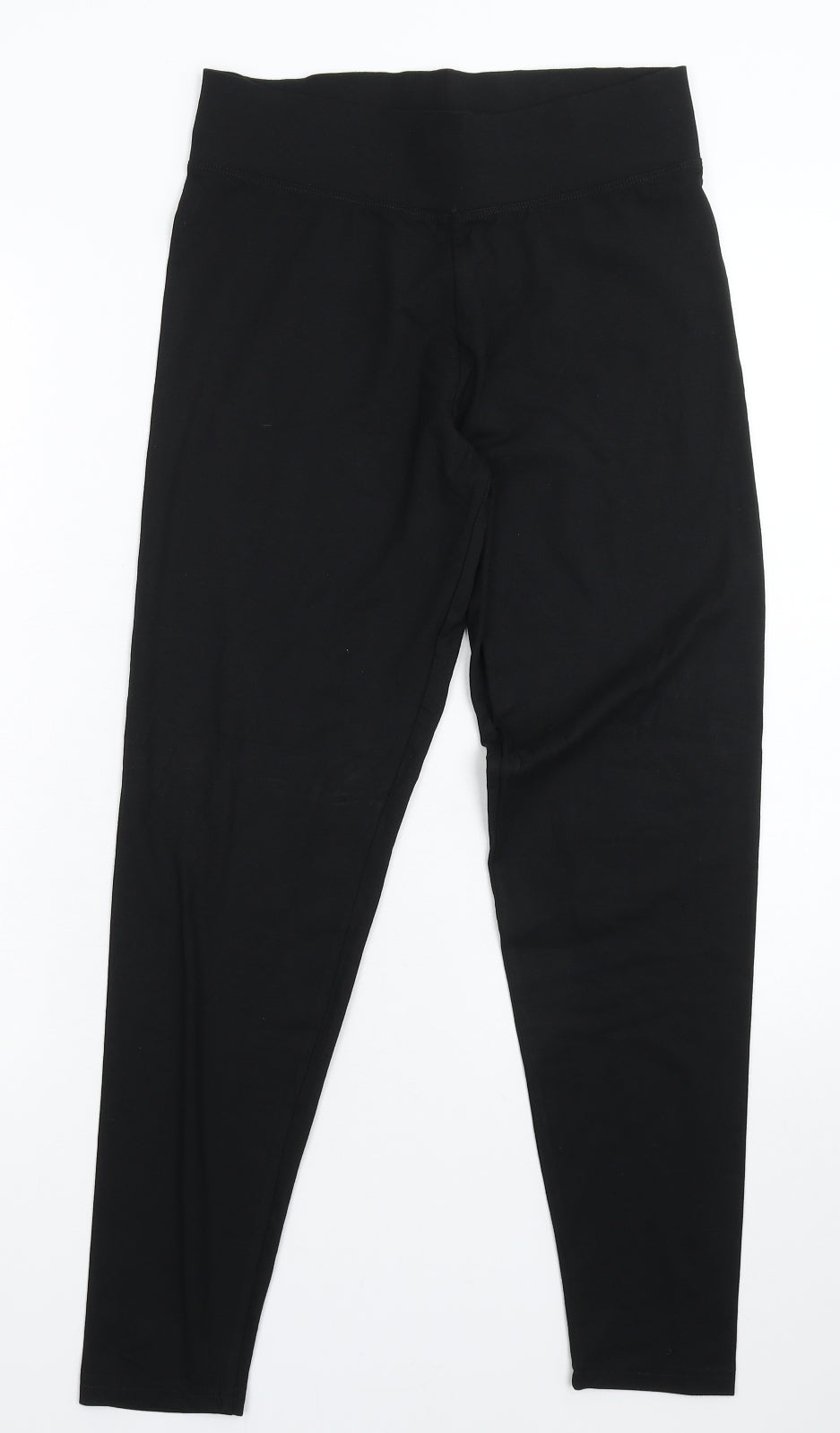 TU Womens Black   Compression Leggings Size 14 L26 in