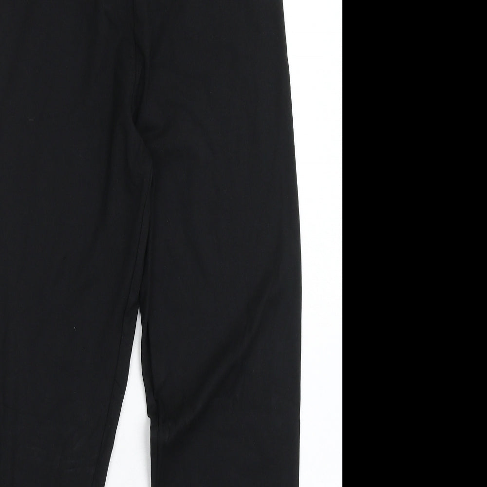 TU Womens Black   Compression Leggings Size 14 L26 in