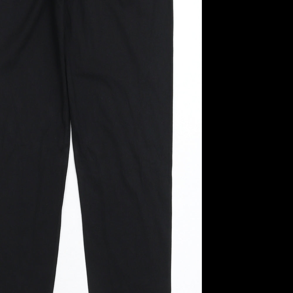 TU Womens Black   Compression Leggings Size 14 L26 in