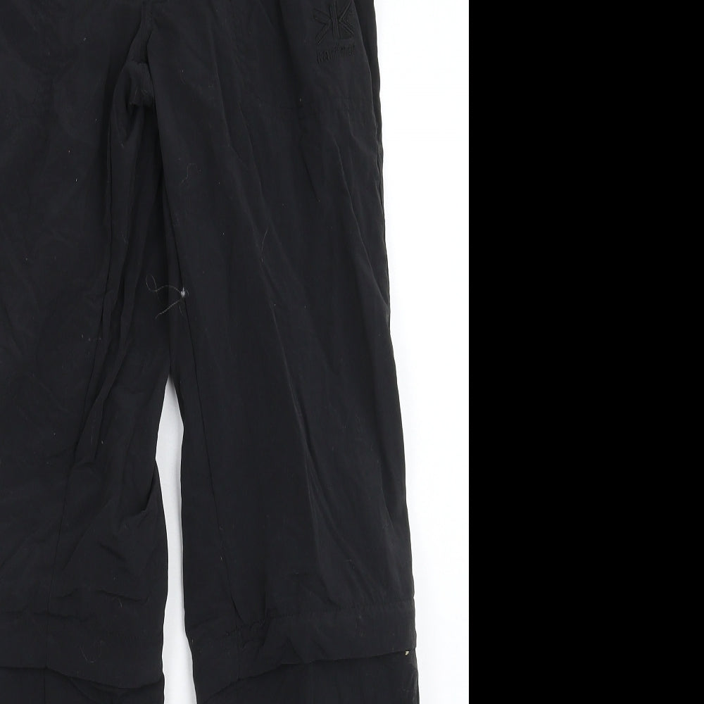 Karrimor Womens Black   Cargo Trousers Size 8 L29 in