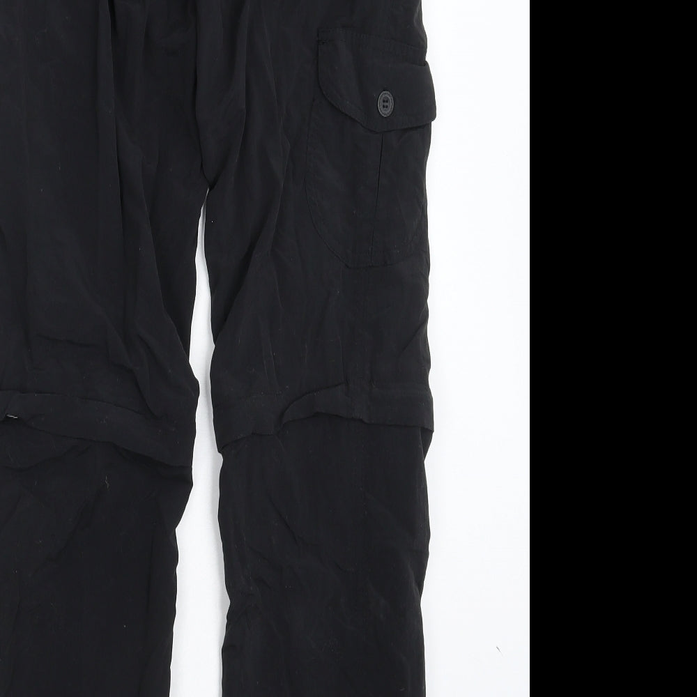 Karrimor Womens Black   Cargo Trousers Size 8 L29 in