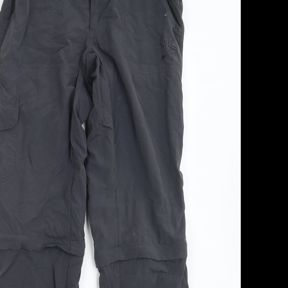 Karrimor Womens Grey   Cargo Trousers Size 8 L28 in