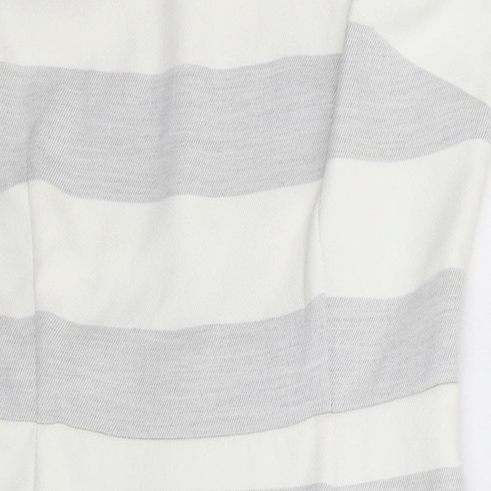 TU Womens Multicoloured Striped  Fit & Flare  Size 16