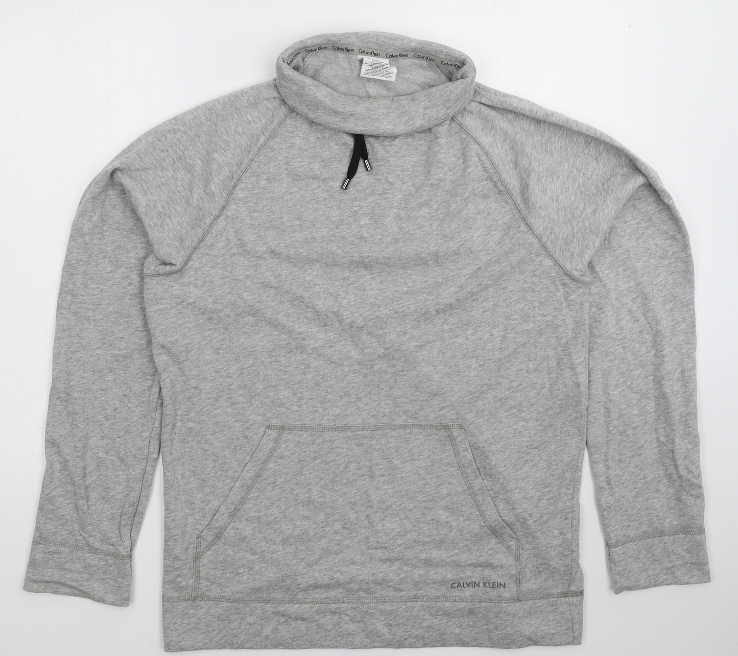 Calvin Klein Mens Grey   Pullover Hoodie Size M