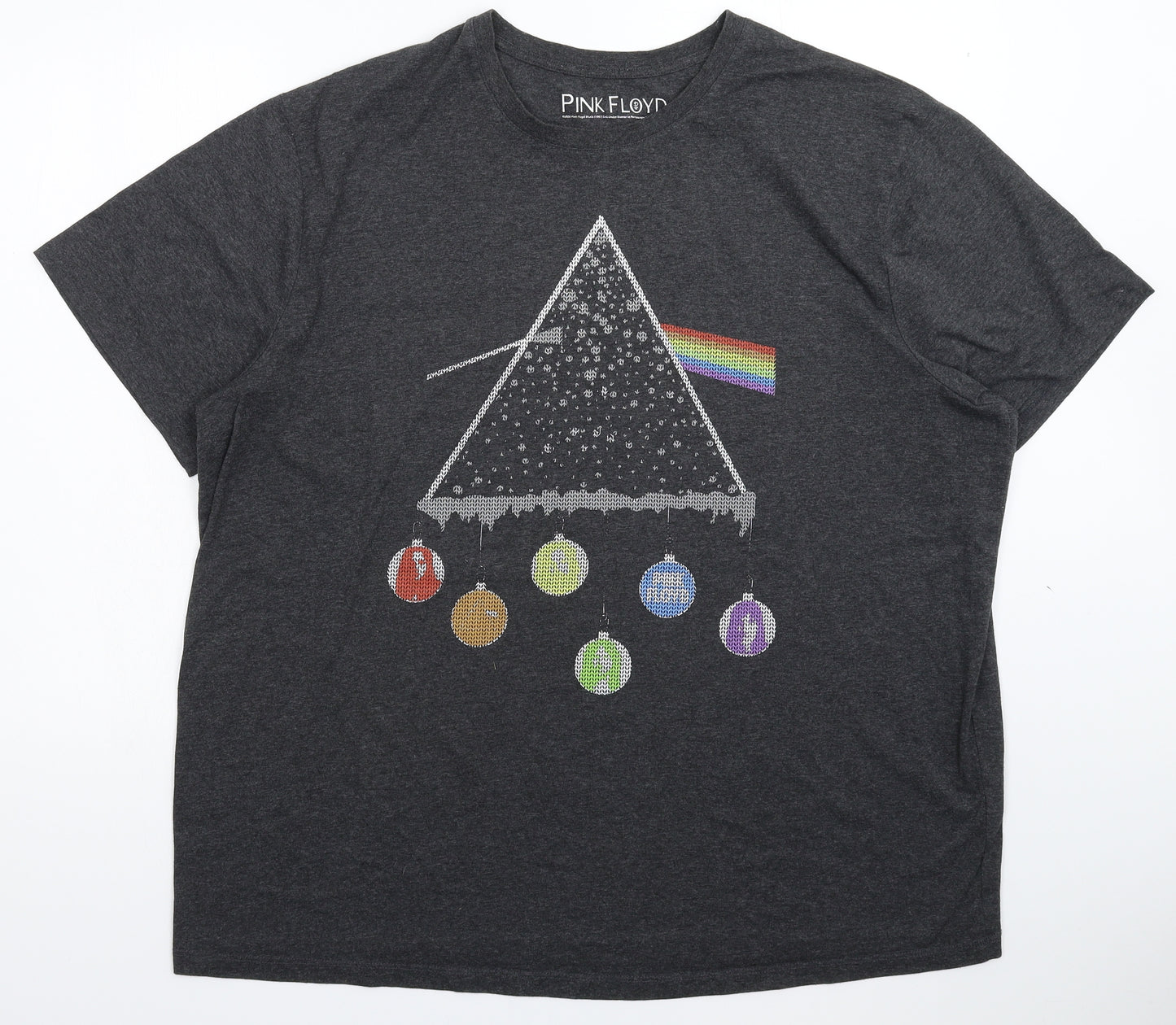 Pink Floyd Mens Grey    T-Shirt Size 2XL