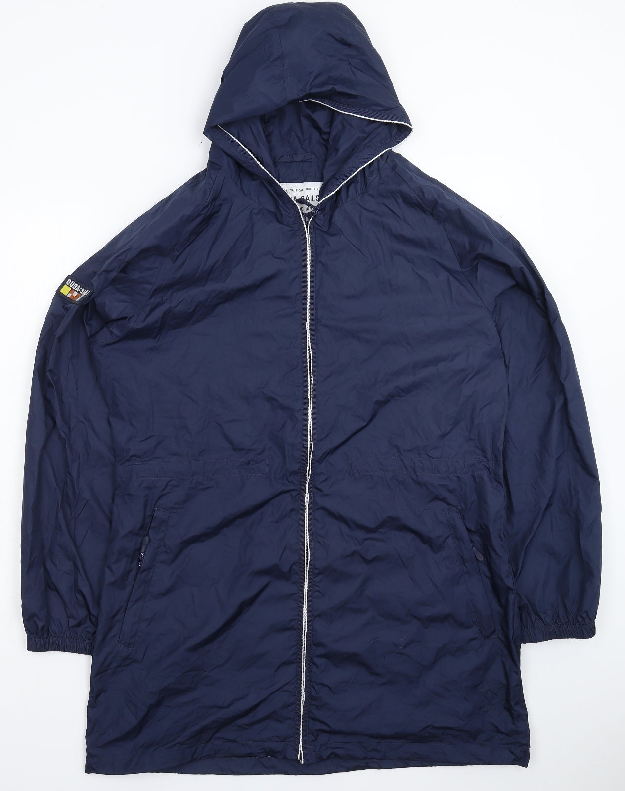 Quba Sails Womens Blue   Rain Coat Coat Size 16