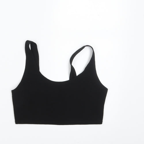 Boohoo Womens Black   Cropped Tank Size 10