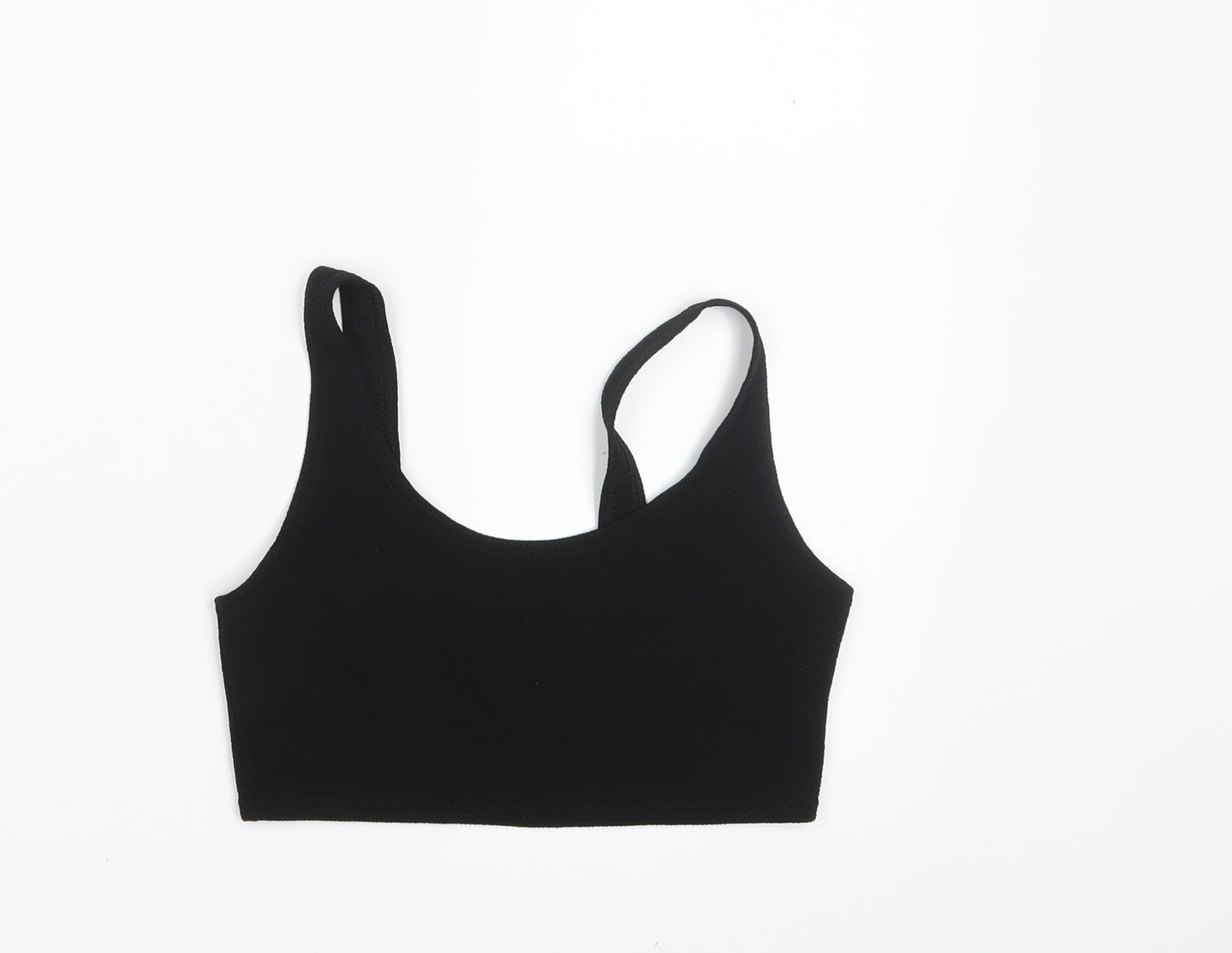 Boohoo Womens Black   Cropped Tank Size 10