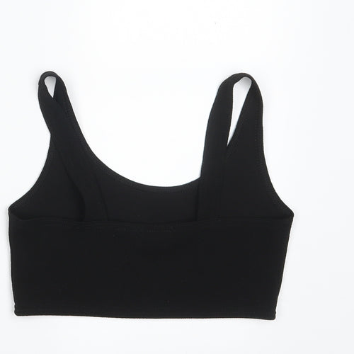 Boohoo Womens Black   Cropped Tank Size 10