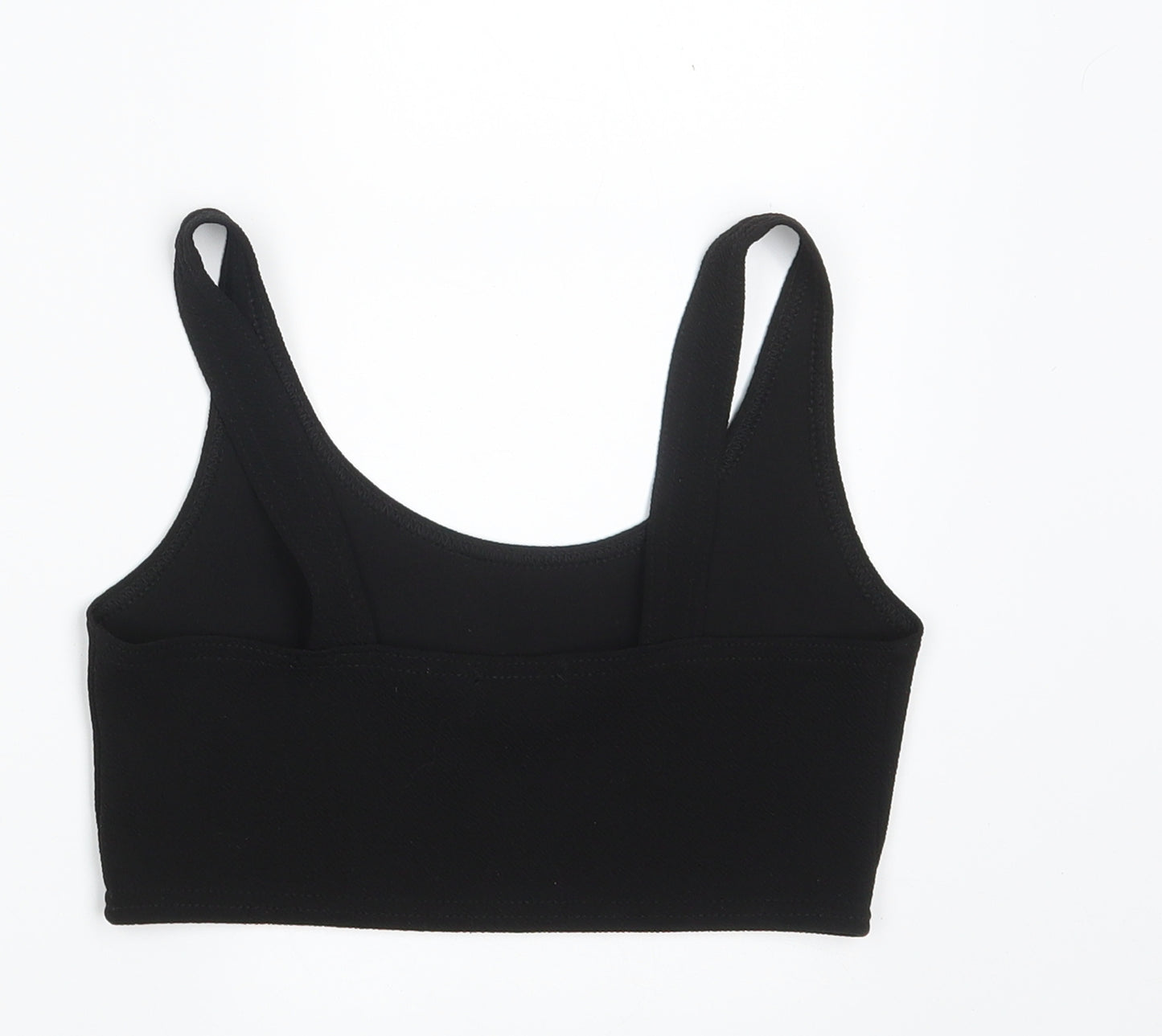 Boohoo Womens Black   Cropped Tank Size 10