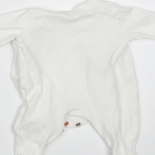 George Baby White   Babygrow One-Piece Size Newborn